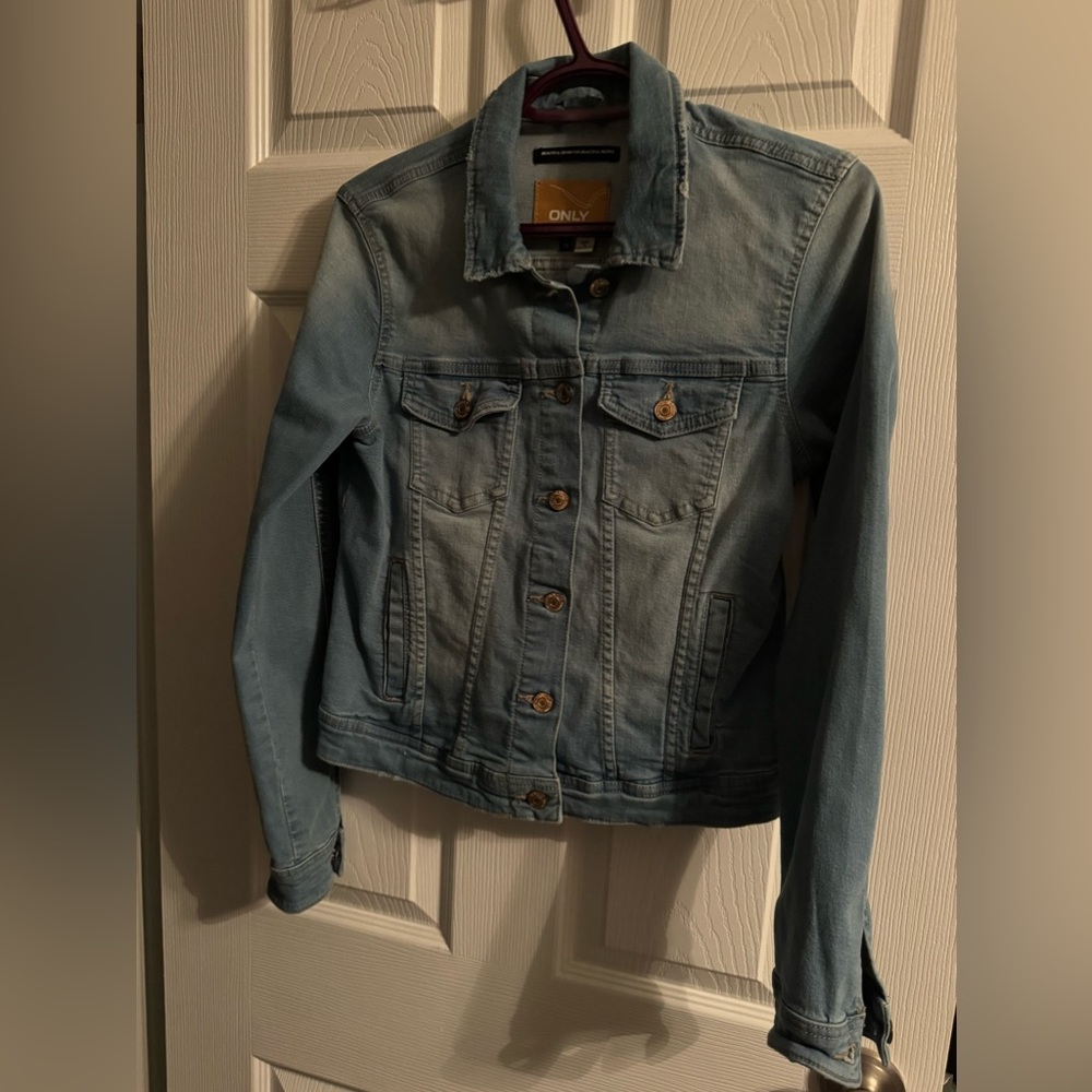 Only brand Faded Denim Jacket